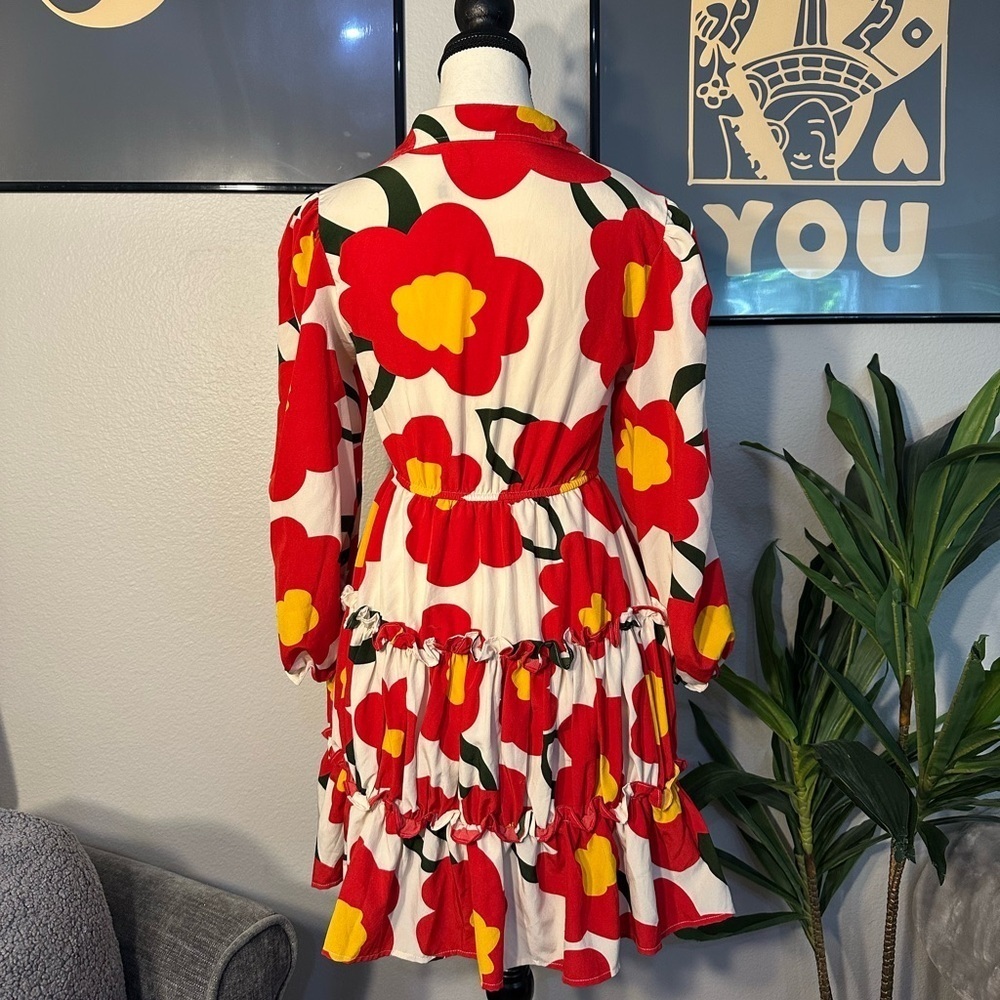 Mieu Floral Ruffle Dress - Picture 5 of 9